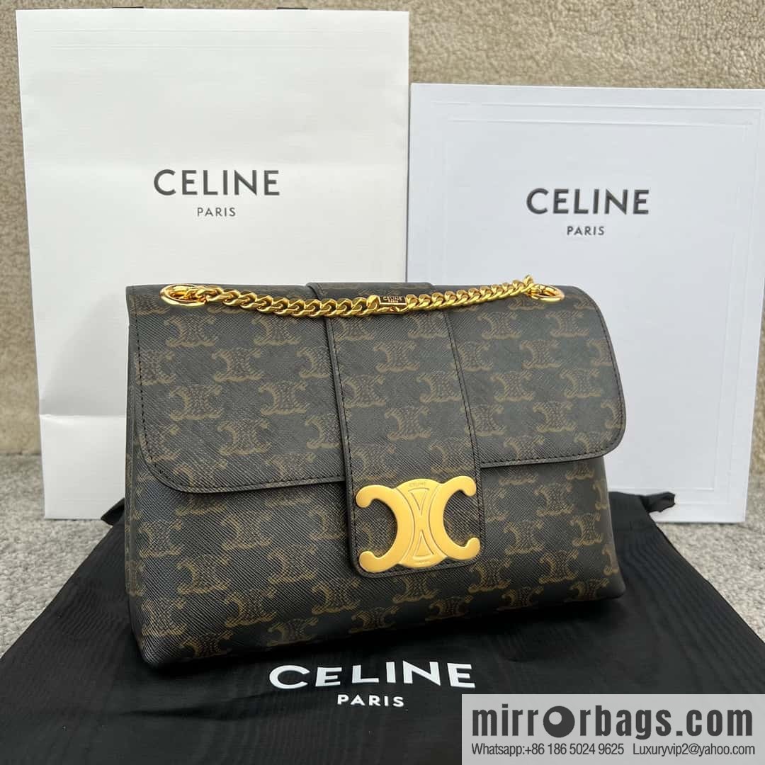 CELINE VICTOIRE M, logo printed handbag 115852 old color