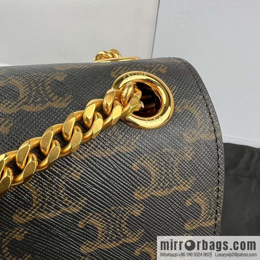 CELINE VICTOIRE M, logo printed handbag 115852 old color