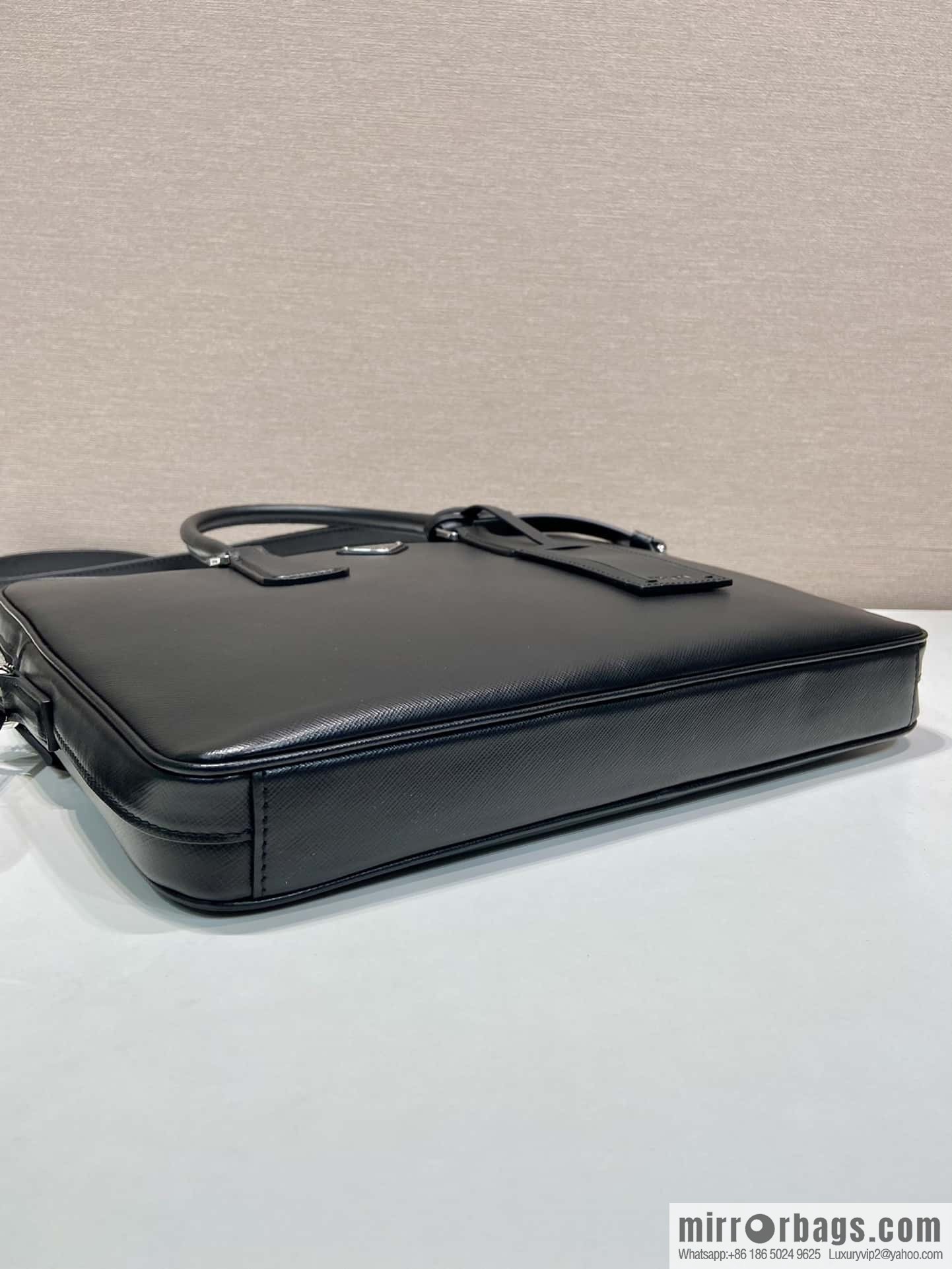 PRADA P new briefcase 0368 black