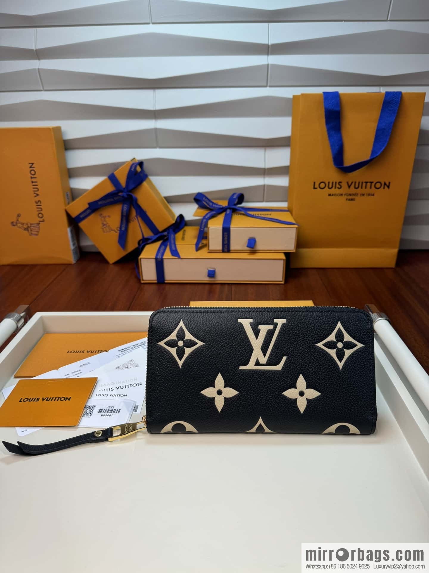 LV Zippy wallet M80481 Premium