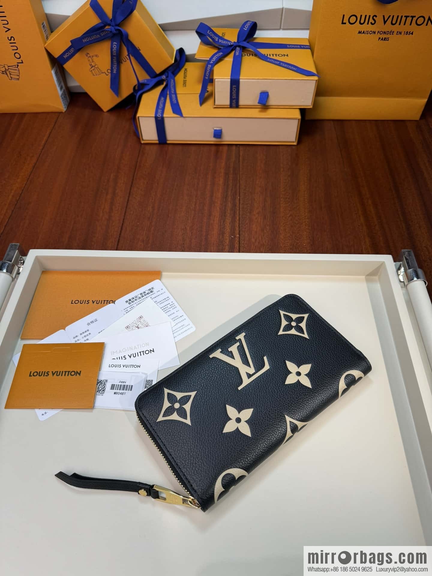 LV Zippy wallet M80481 Premium