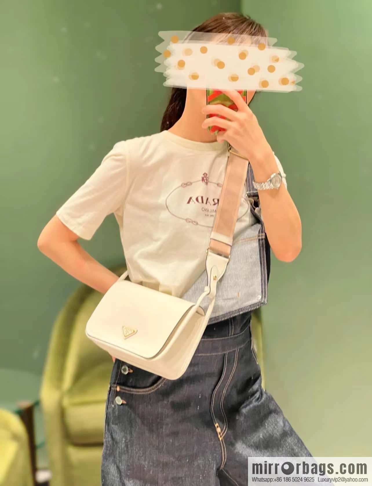 PRADA 👏 new shoulder strap bag 👏 1BD372