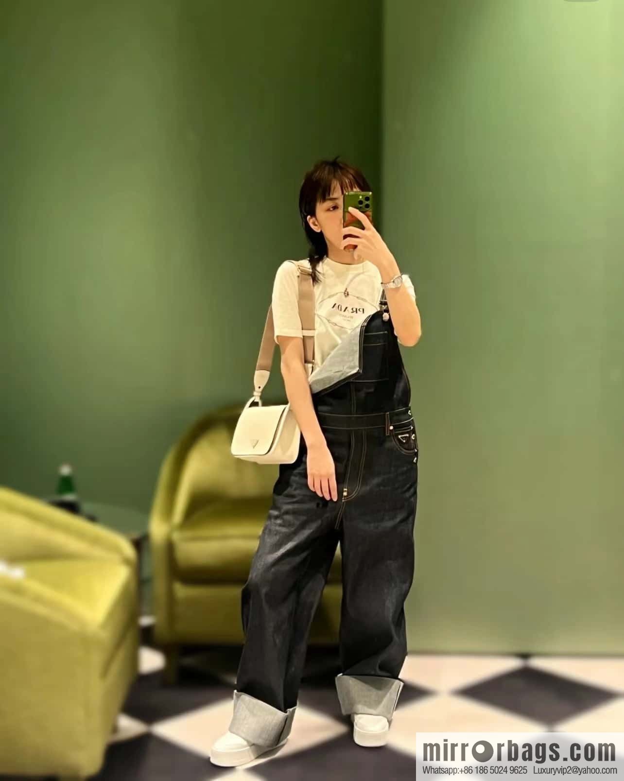 PRADA 👏 new shoulder strap bag 👏 1BD372