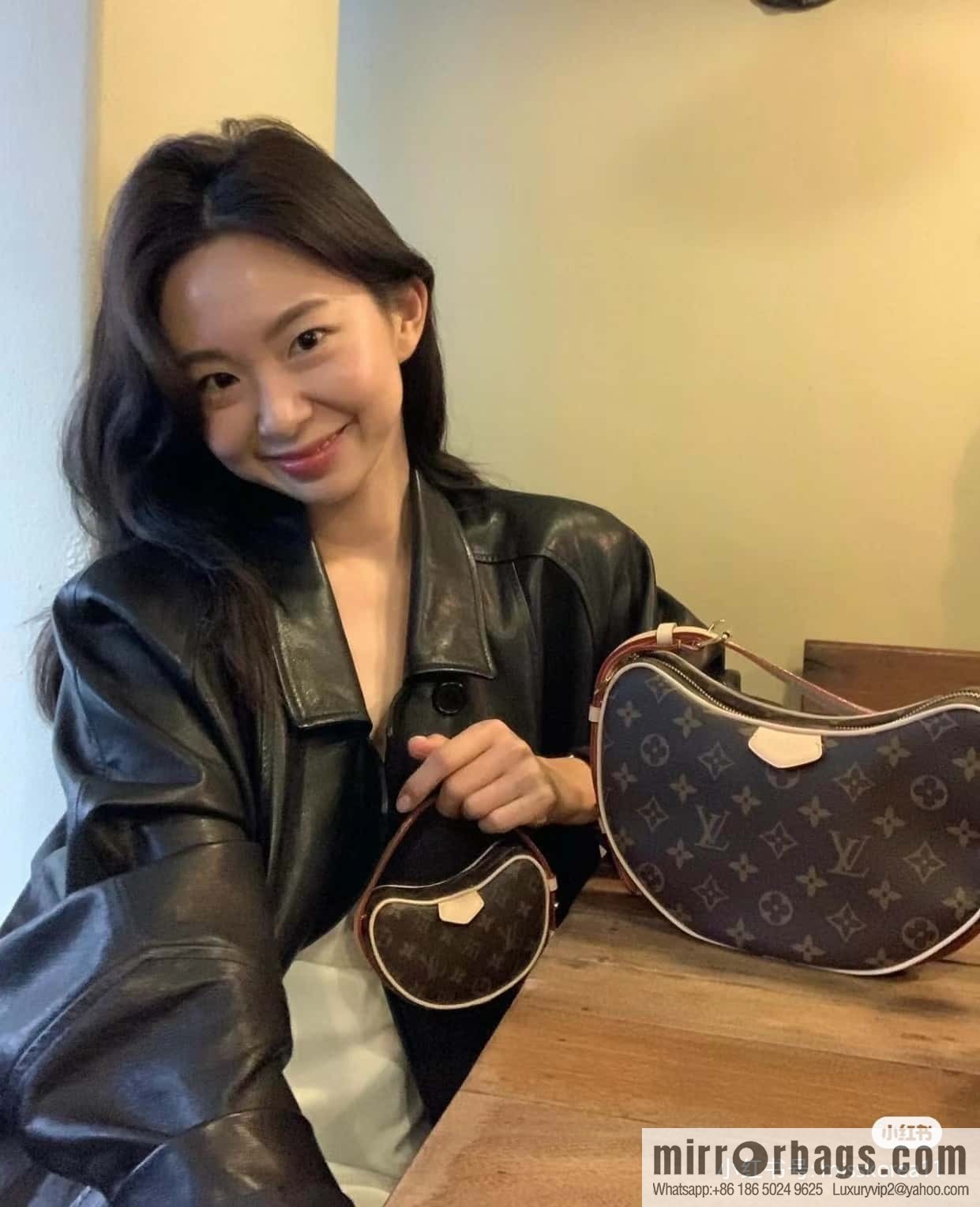 LV M46828 CROISSANT medium handbag