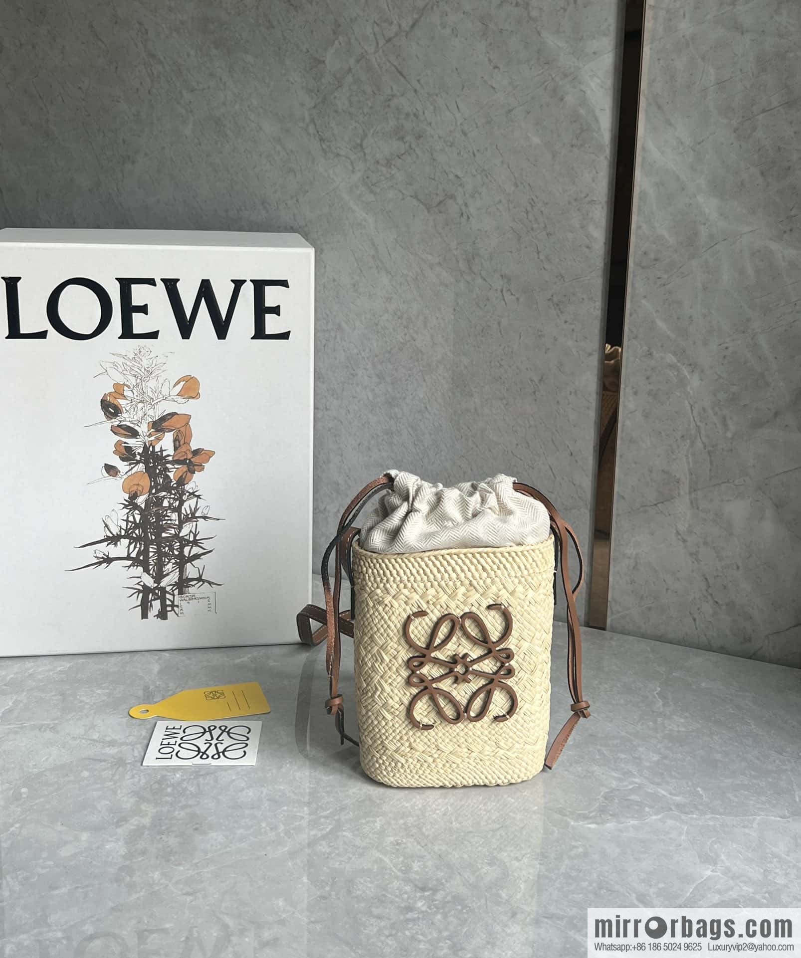 LOEWE Anagram Basket Phone Bag