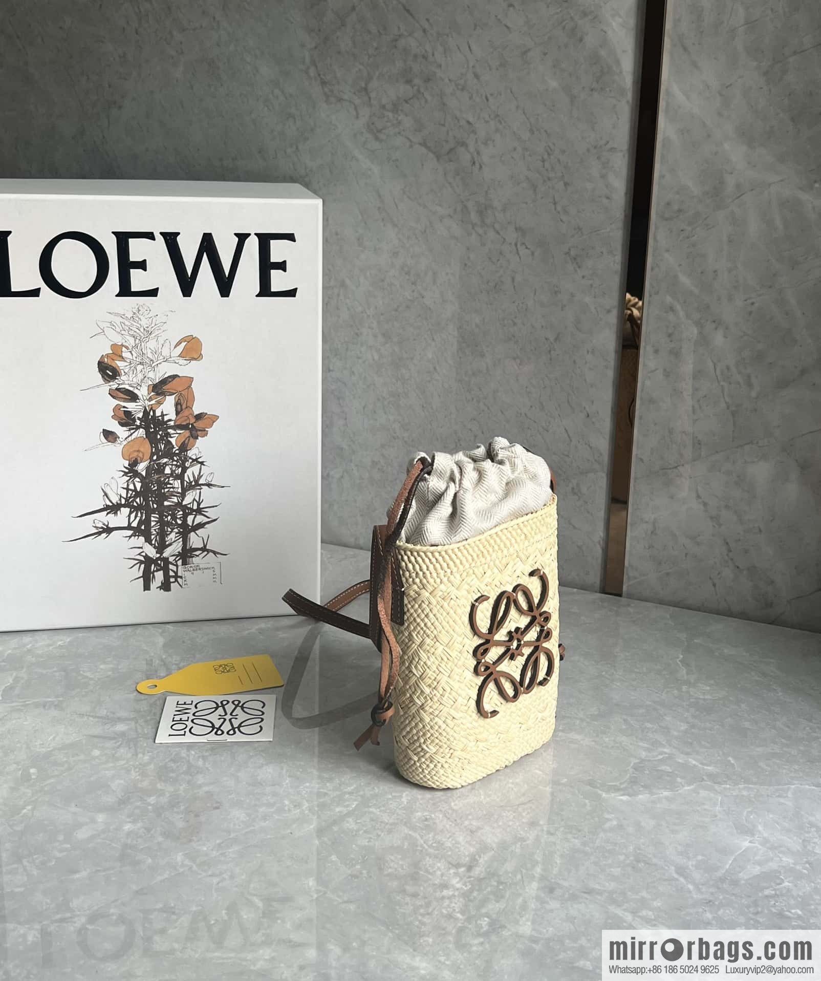 LOEWE Anagram Basket Phone Bag
