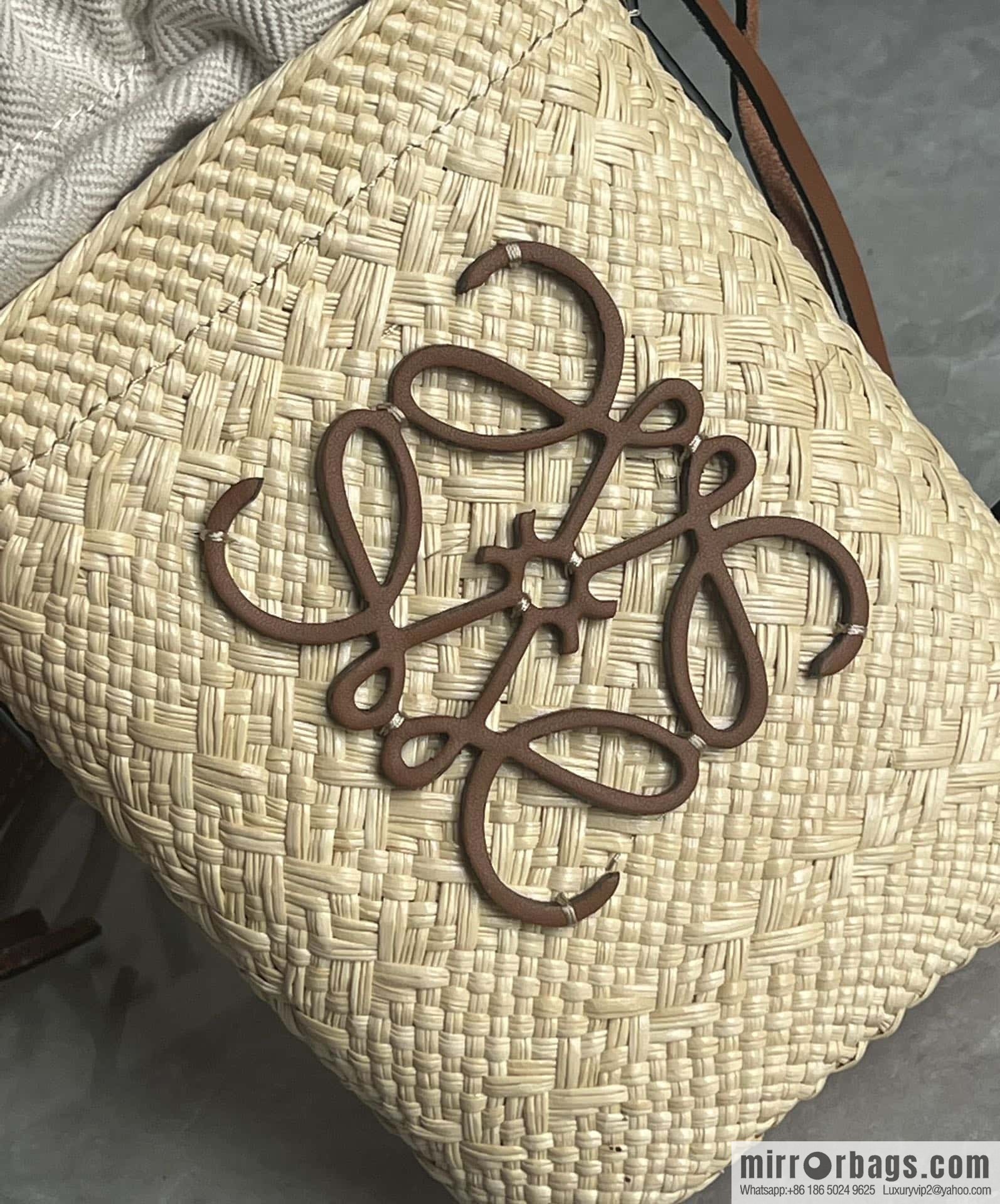 LOEWE Anagram Basket Phone Bag