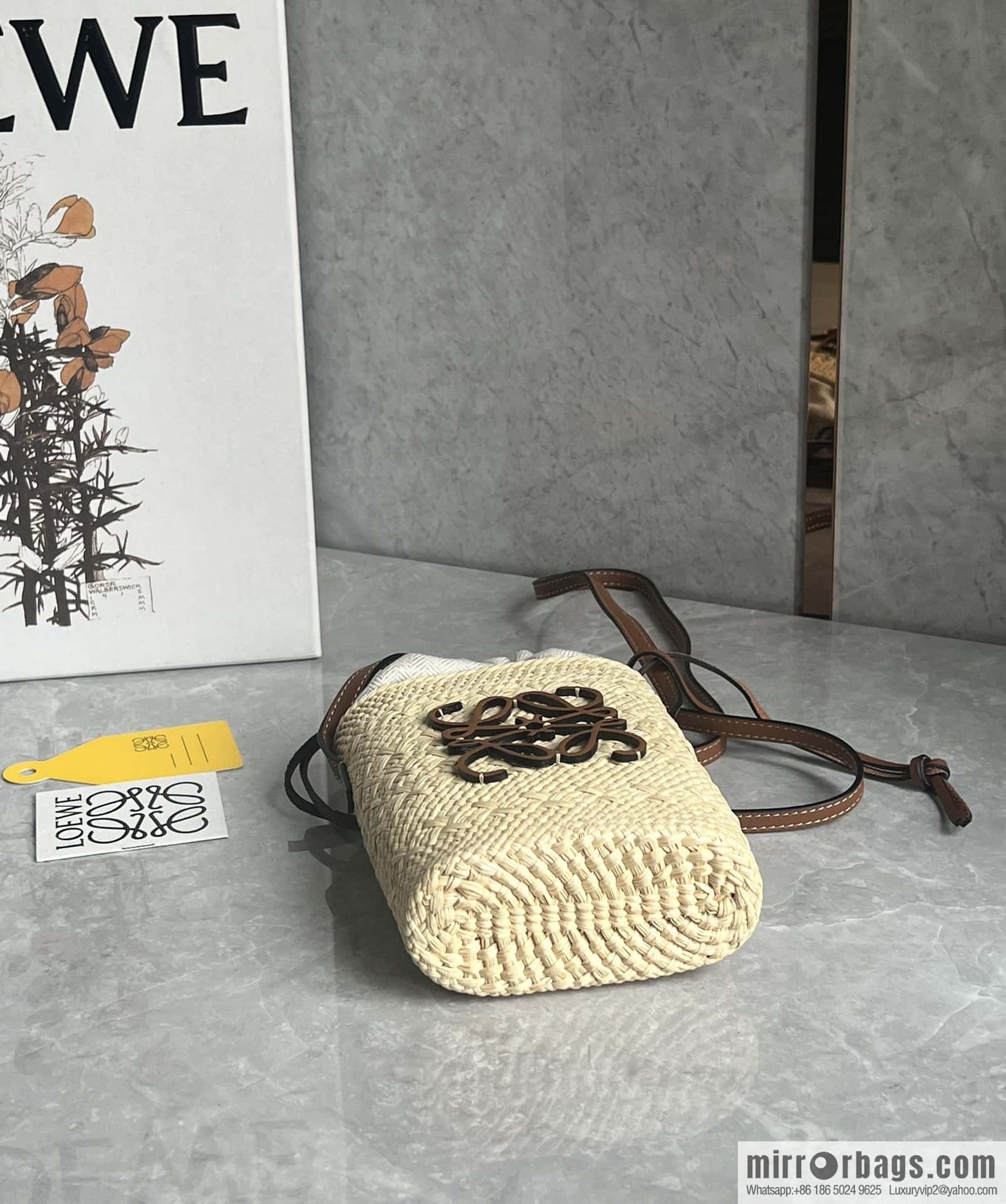 LOEWE Anagram Basket Phone Bag