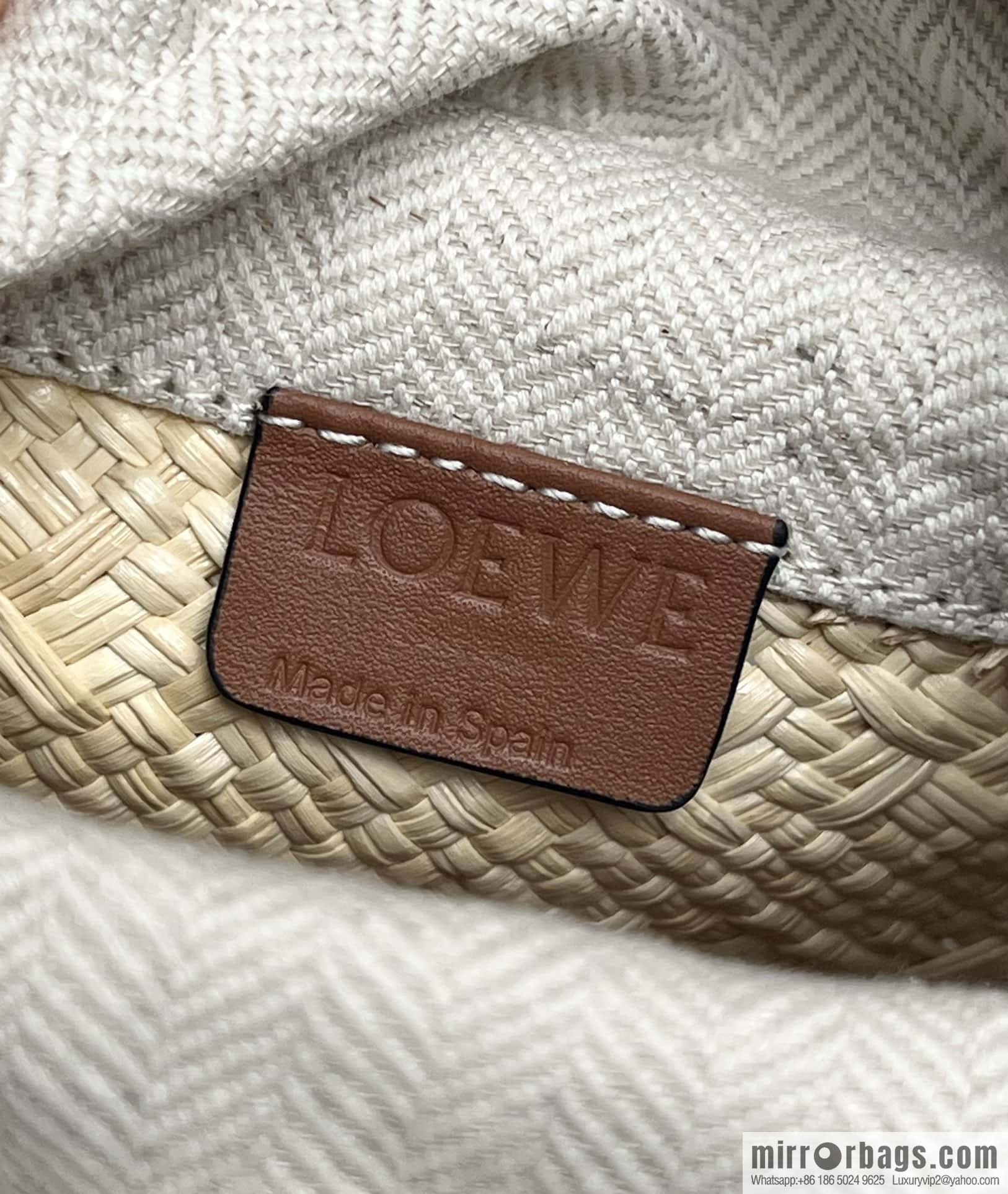 LOEWE Anagram Basket Phone Bag