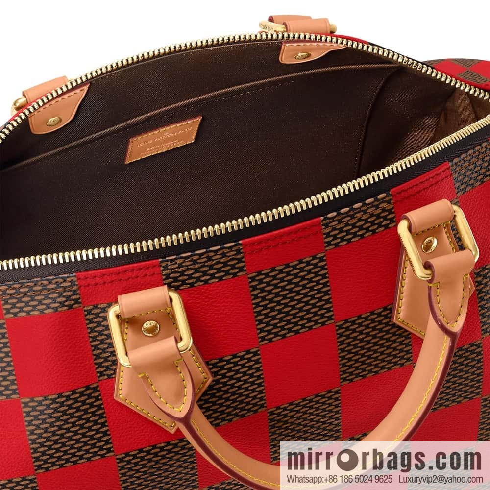 [Premium‑quality] N40579 green N40580 red 40cm travel bag Speedy Bandoulière 40 handbag