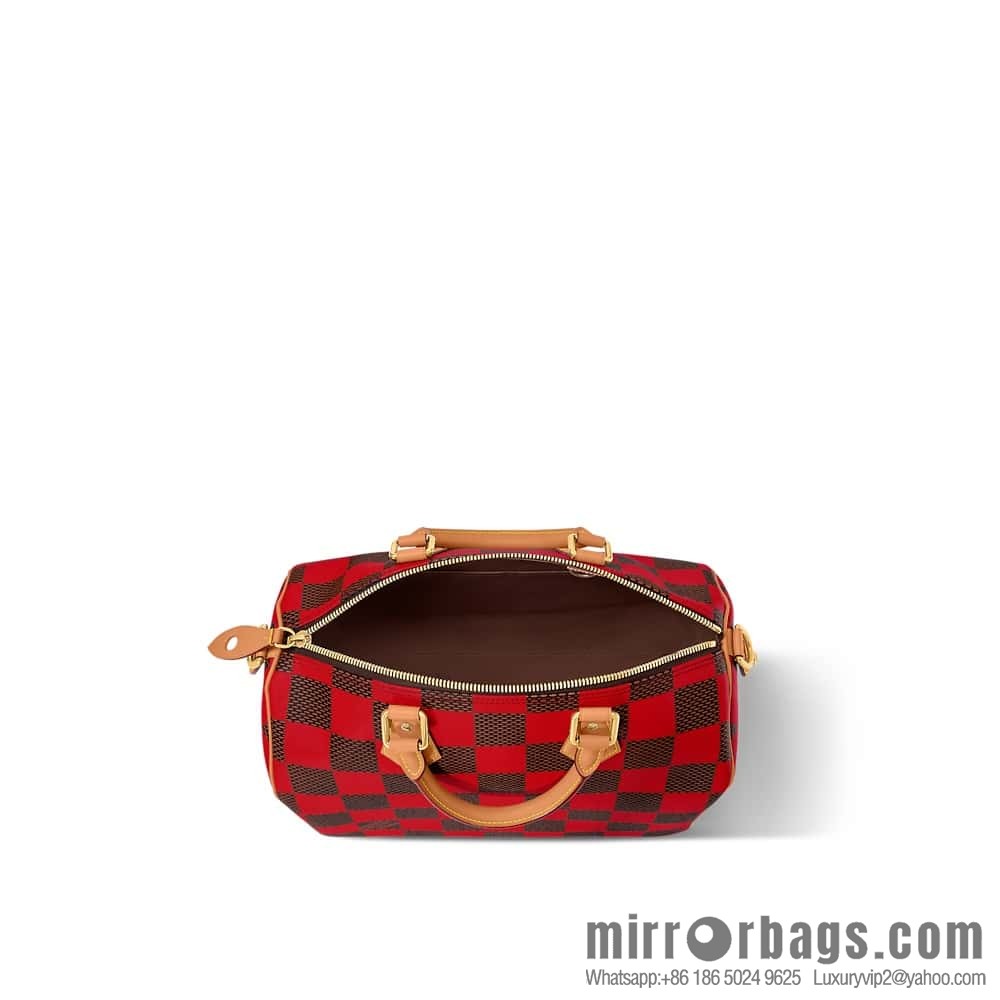 [Premium‑quality] N40579 green N40580 red 40cm travel bag Speedy Bandoulière 40 handbag