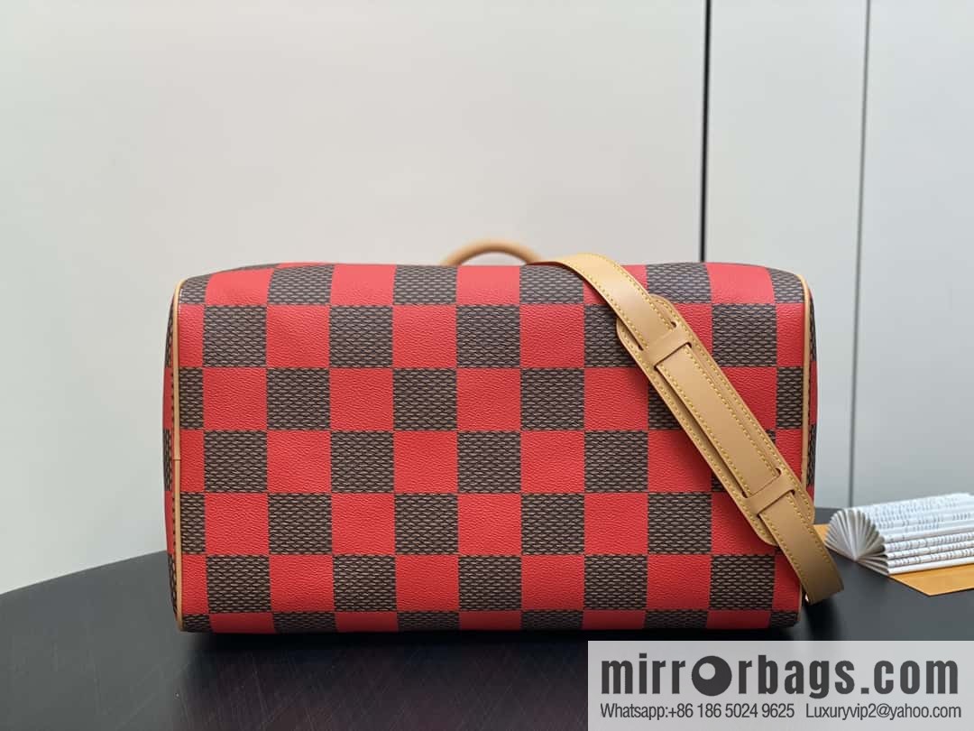 [Premium‑quality] N40579 green N40580 red 40cm travel bag Speedy Bandoulière 40 handbag
