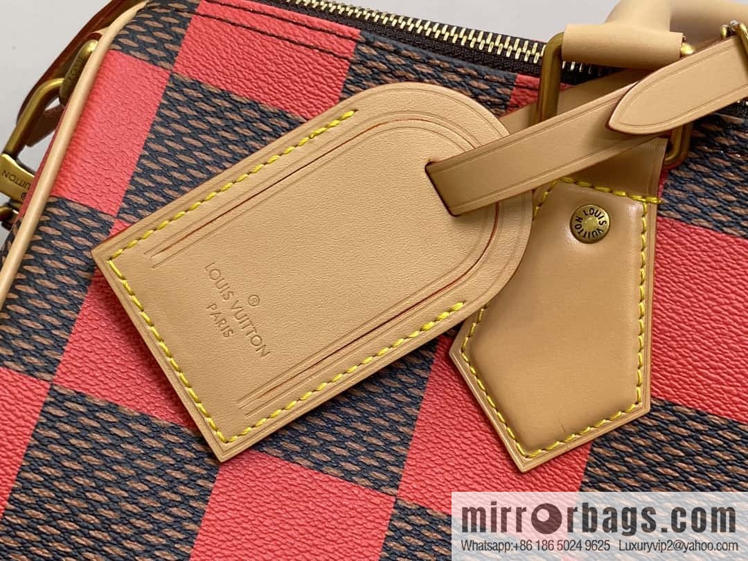 [Premium‑quality] N40579 green N40580 red 40cm travel bag Speedy Bandoulière 40 handbag