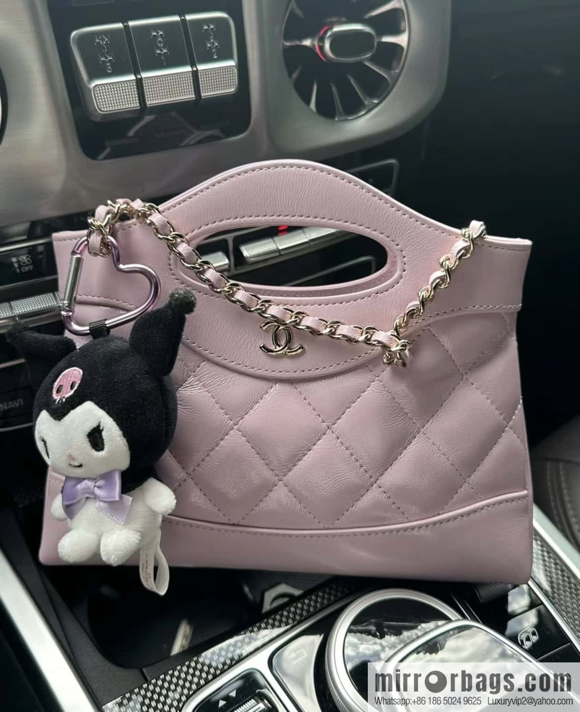 Chanel 24s horizontal 31bag nano pink purple π AP3656