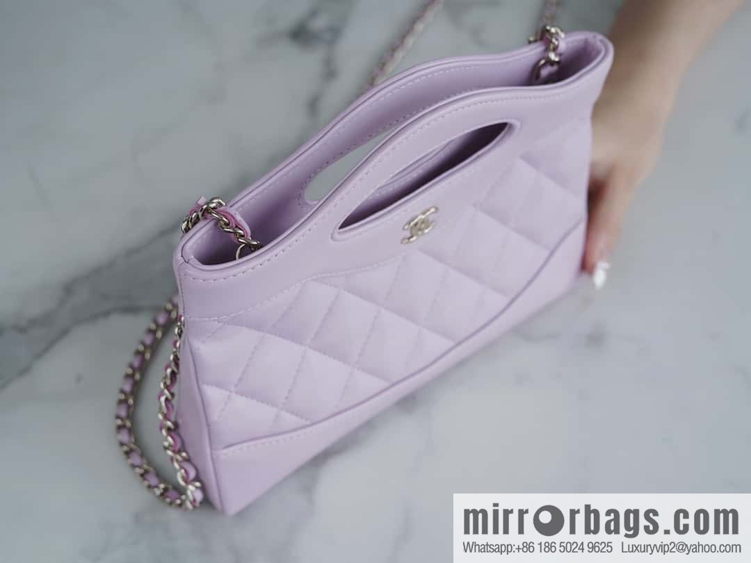Chanel 24s horizontal 31bag nano pink purple π AP3656