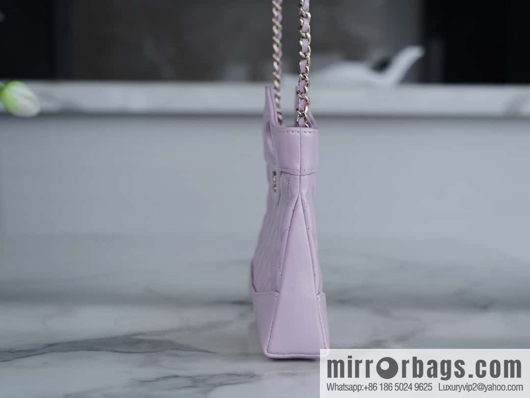 Chanel 24s horizontal 31bag nano pink purple π AP3656