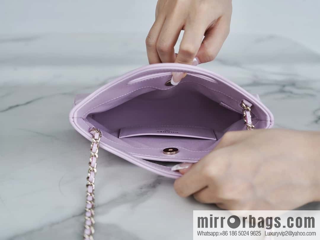 Chanel 24s horizontal 31bag nano pink purple π AP3656