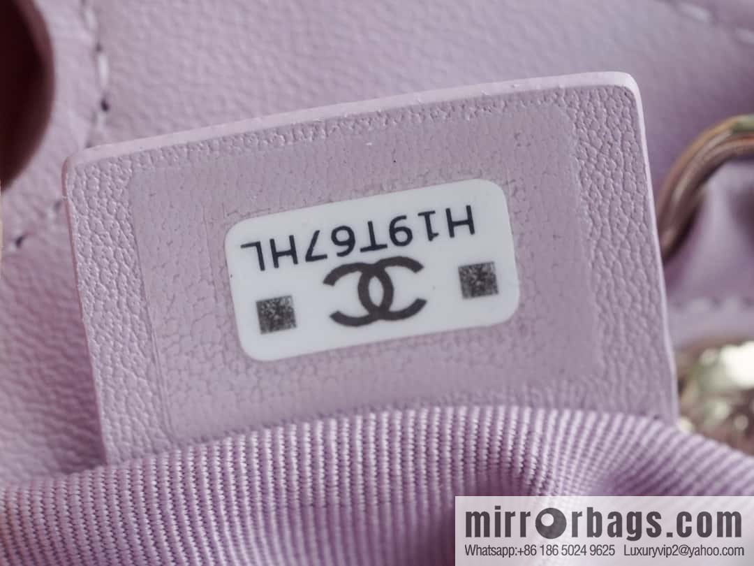 Chanel 24s horizontal 31bag nano pink purple π AP3656