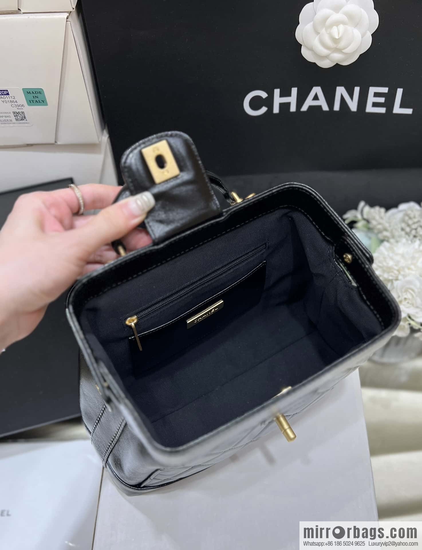 CHANEL 24A Advanced Handicraft Workshop Series Hot Doctor Bag AS4959
