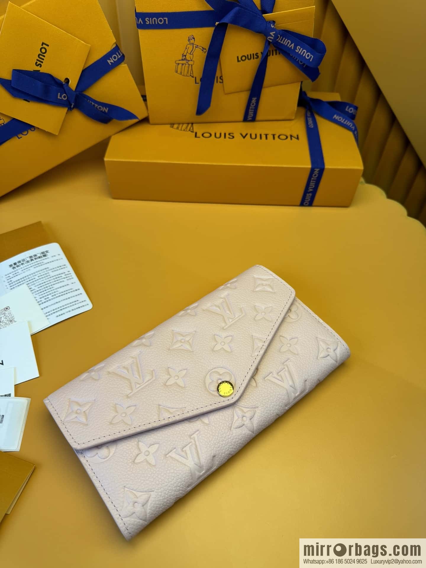 LV Sarah Wallet M83443 Premium