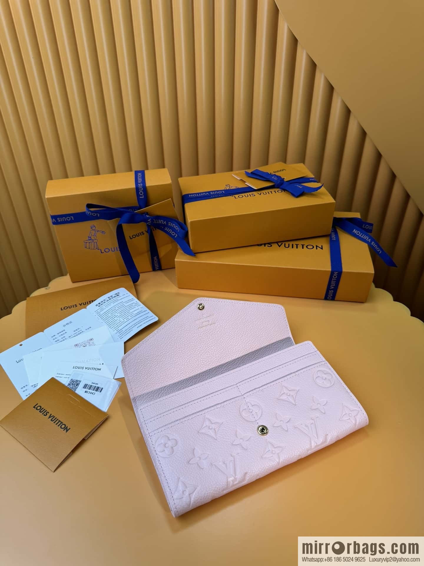 LV Sarah Wallet M83443 Premium