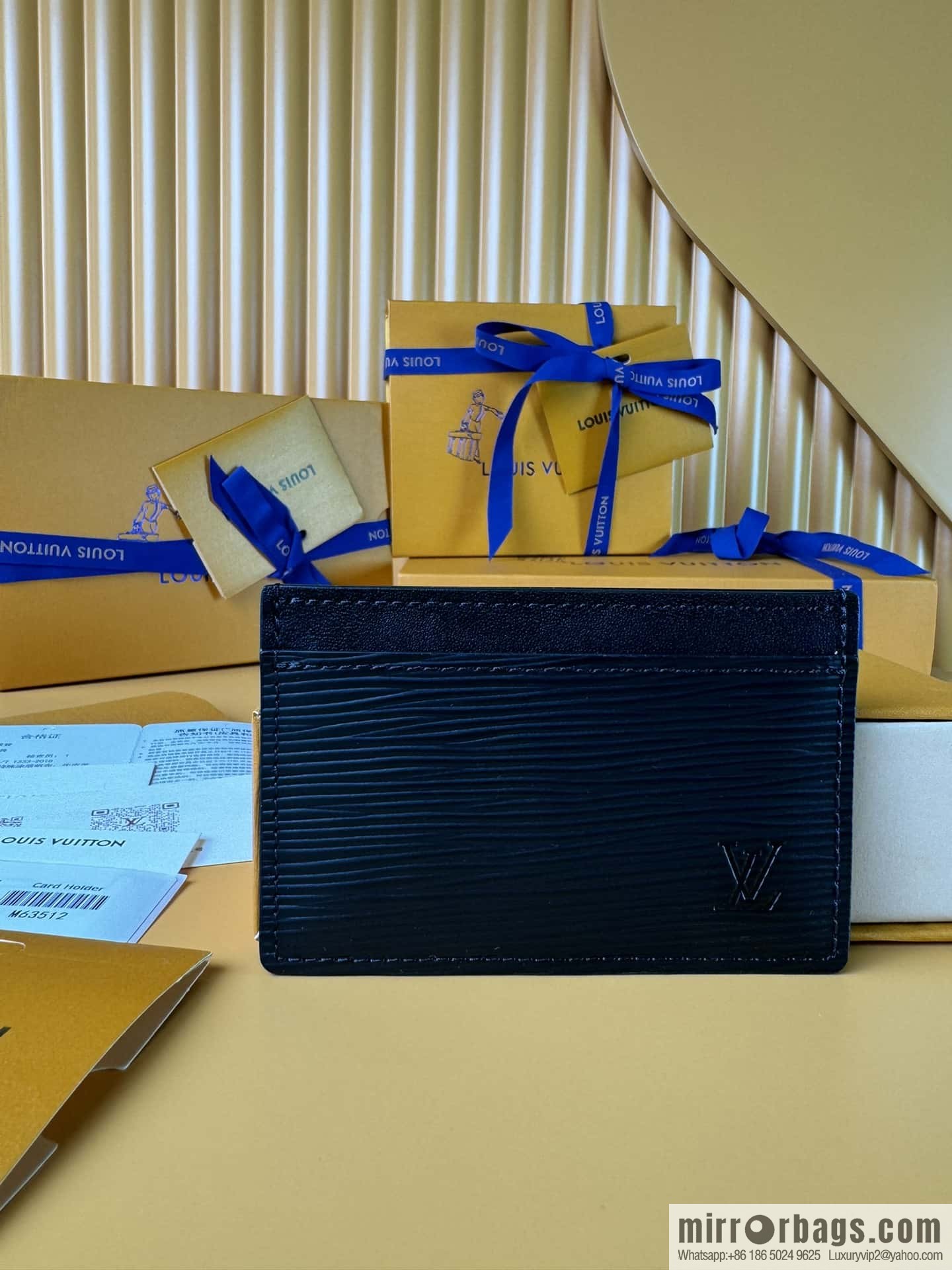 LV Card Holder M63512 Premium