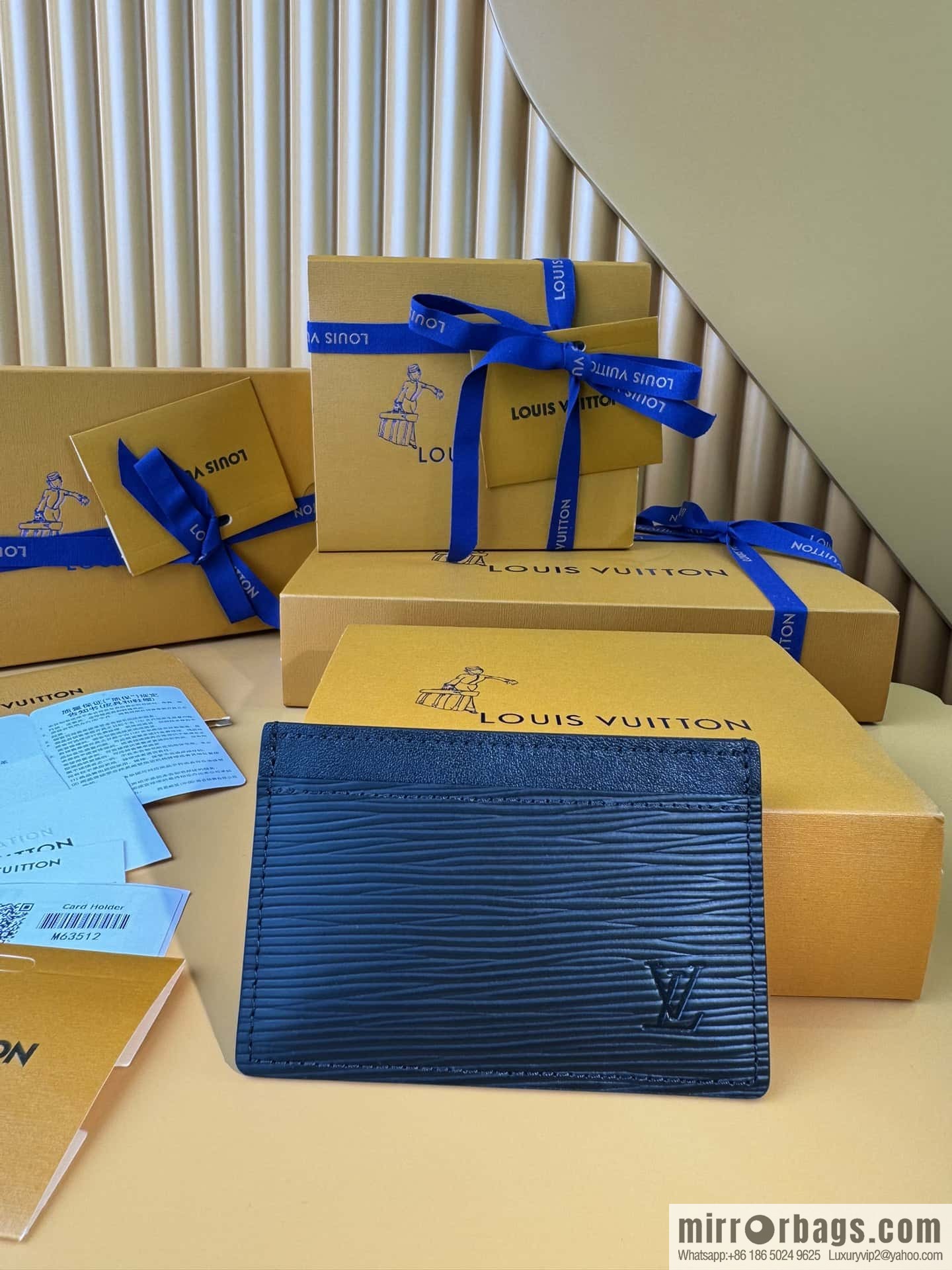 LV Card Holder M63512 Premium