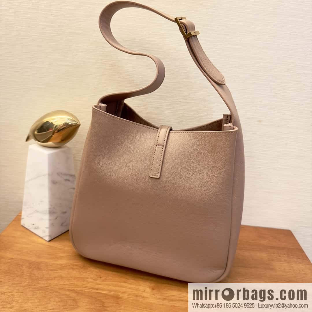 YSL 🆕 autumn and winter new Hobo armpit bag 713938 sand color