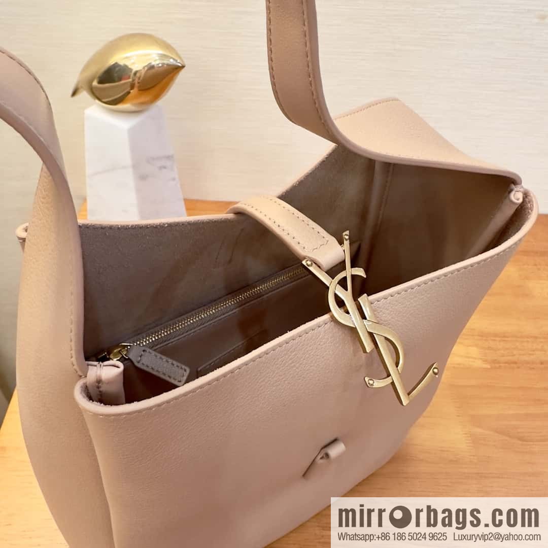 YSL 🆕 autumn and winter new Hobo armpit bag 713938 sand color