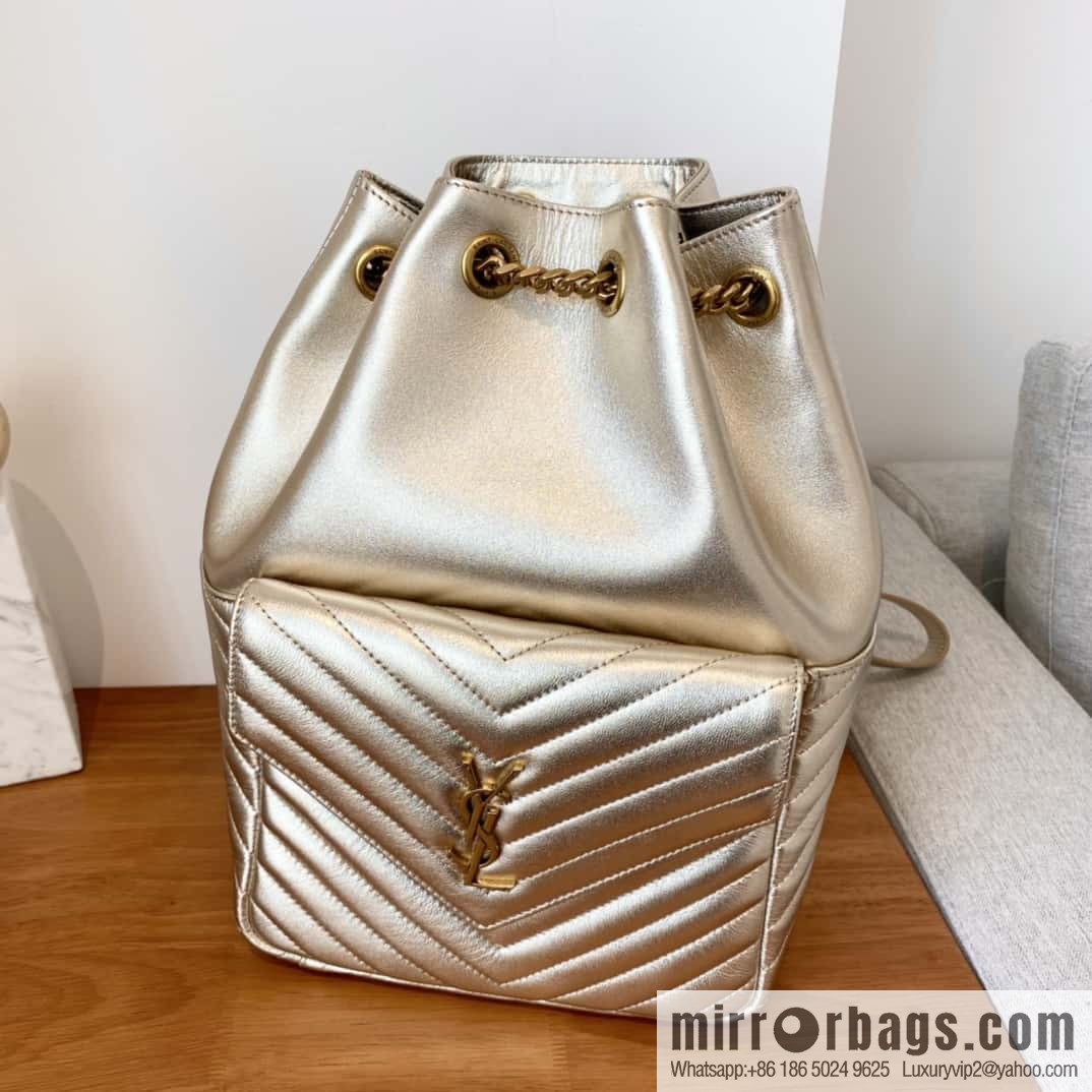 YSL _ backpack champagne 🥂 672609