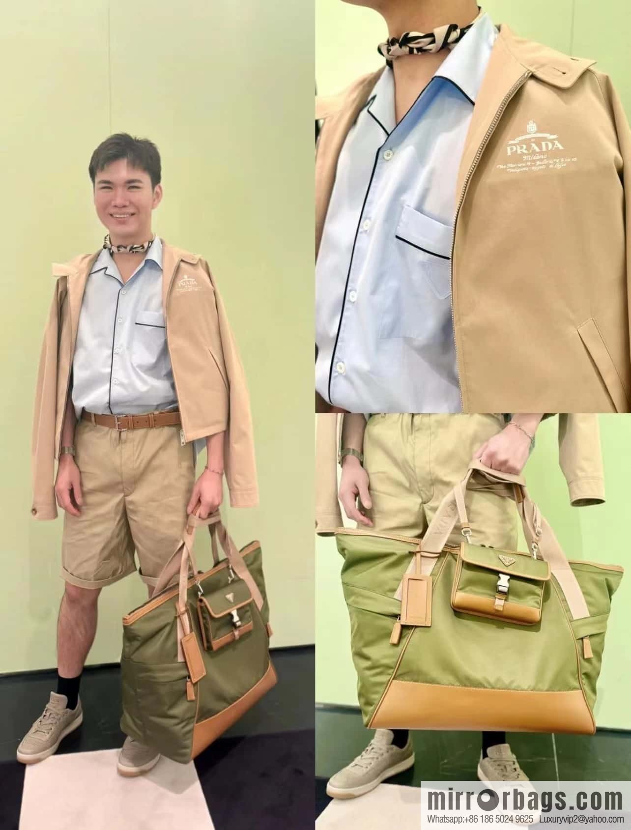 PRADA 🎉 new travel bag 🎉 2VC040