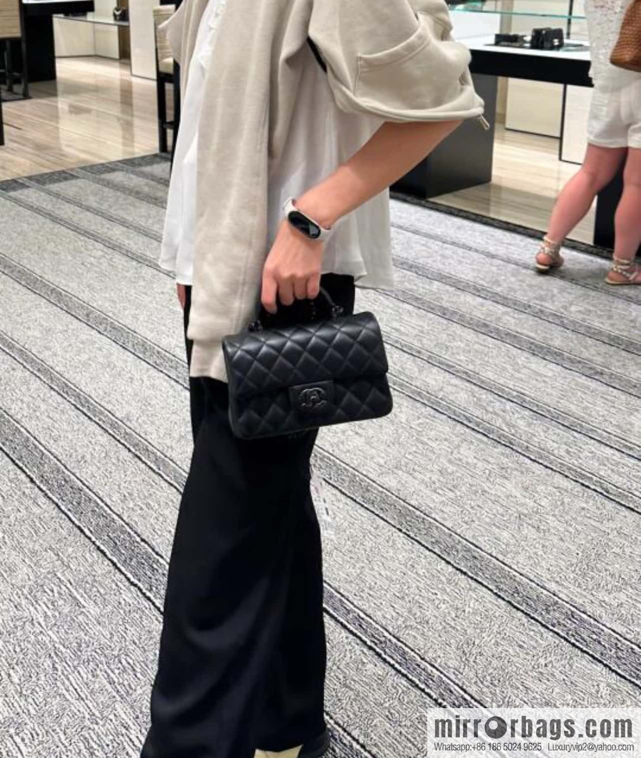 CHANEL CF Mini So Black AS2431