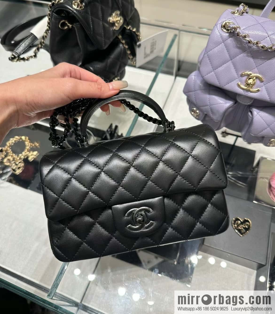 CHANEL CF Mini So Black AS2431