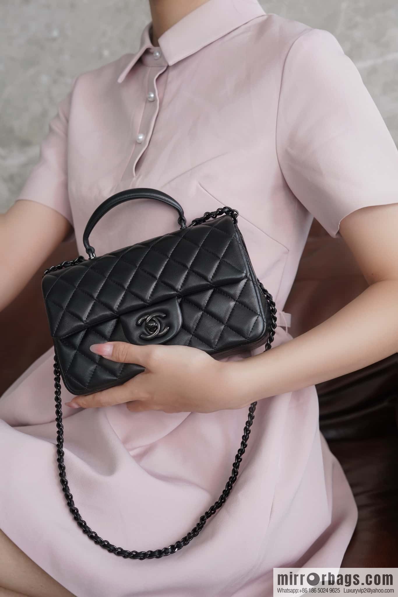 CHANEL CF Mini So Black AS2431