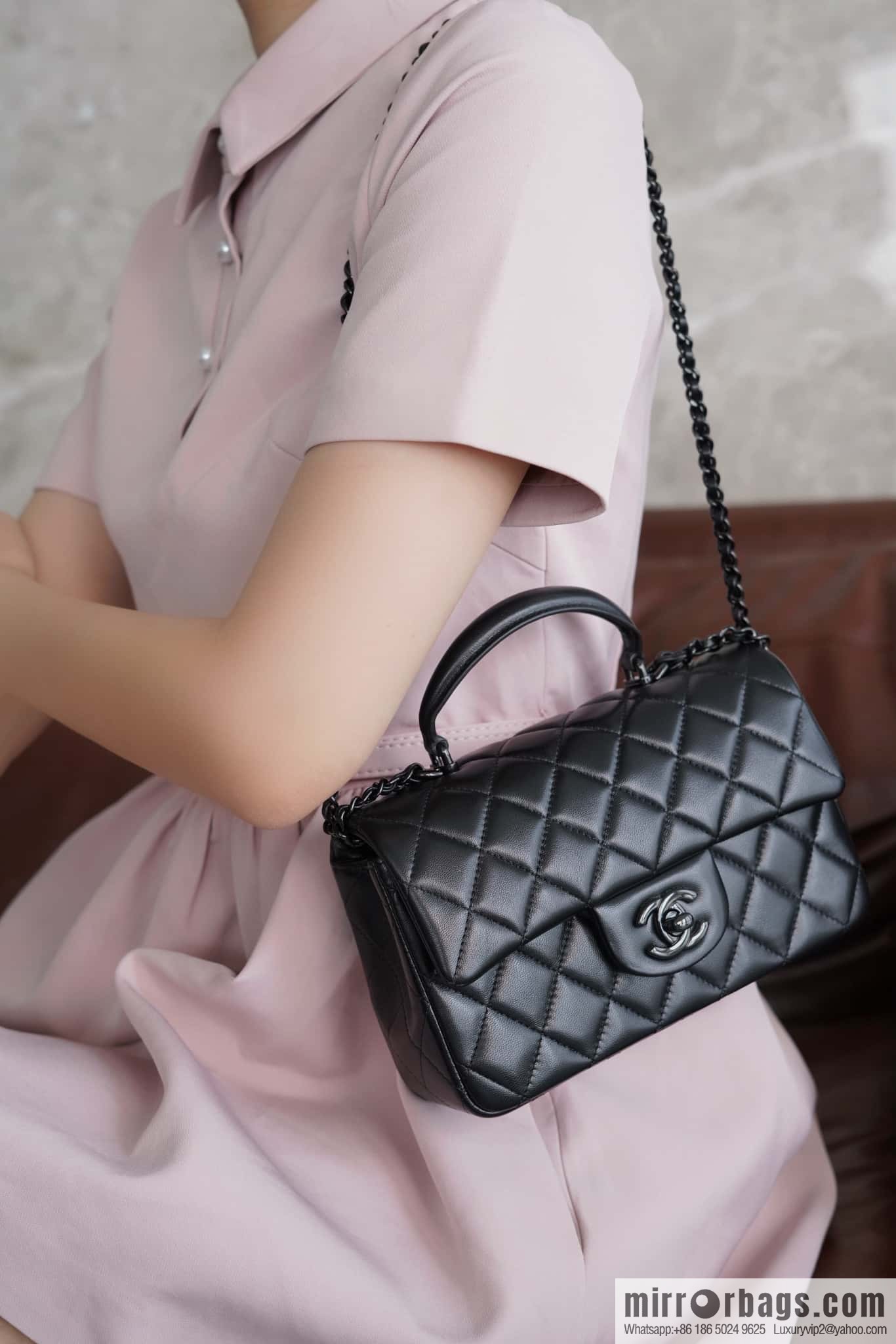 CHANEL CF Mini So Black AS2431