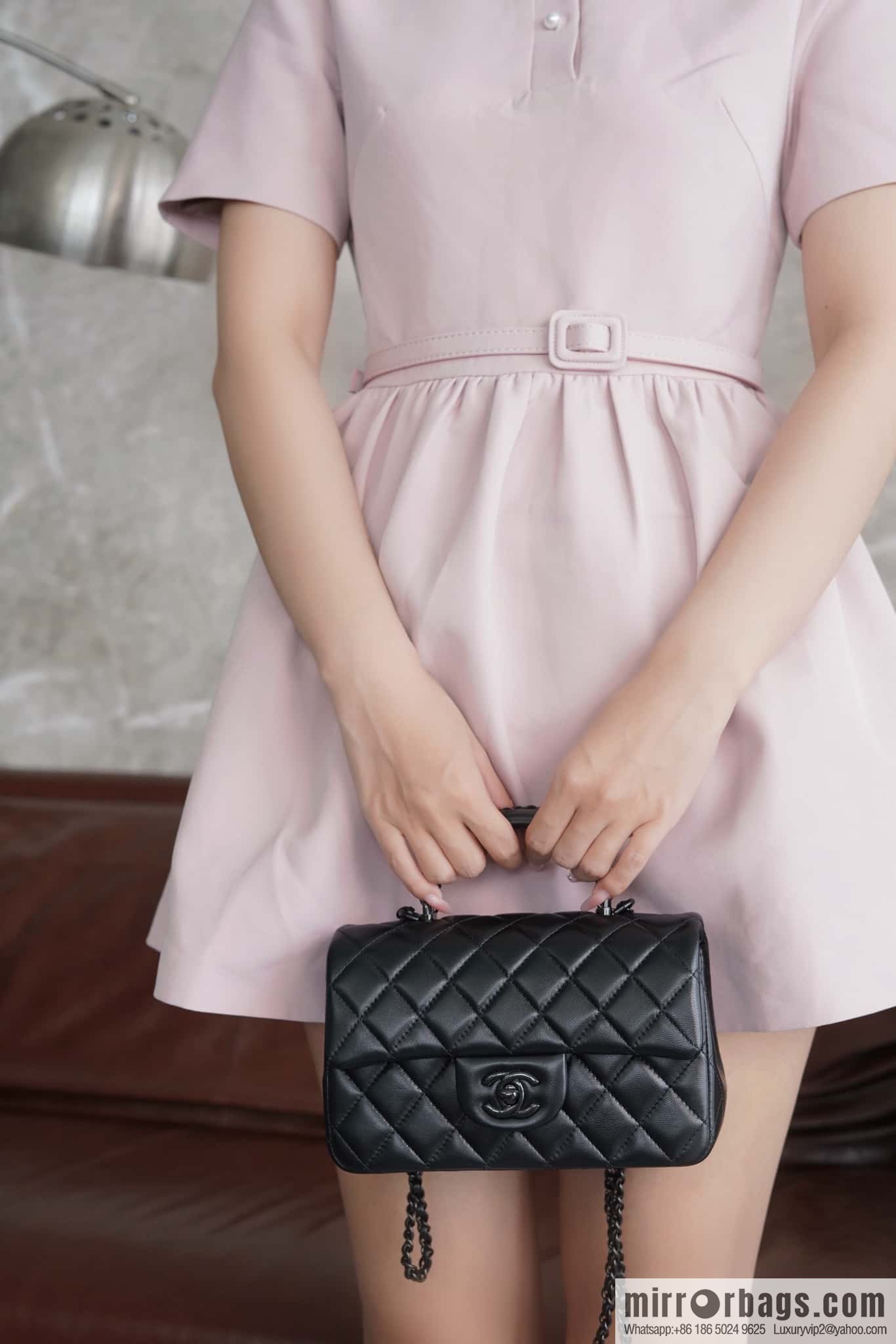 CHANEL CF Mini So Black AS2431