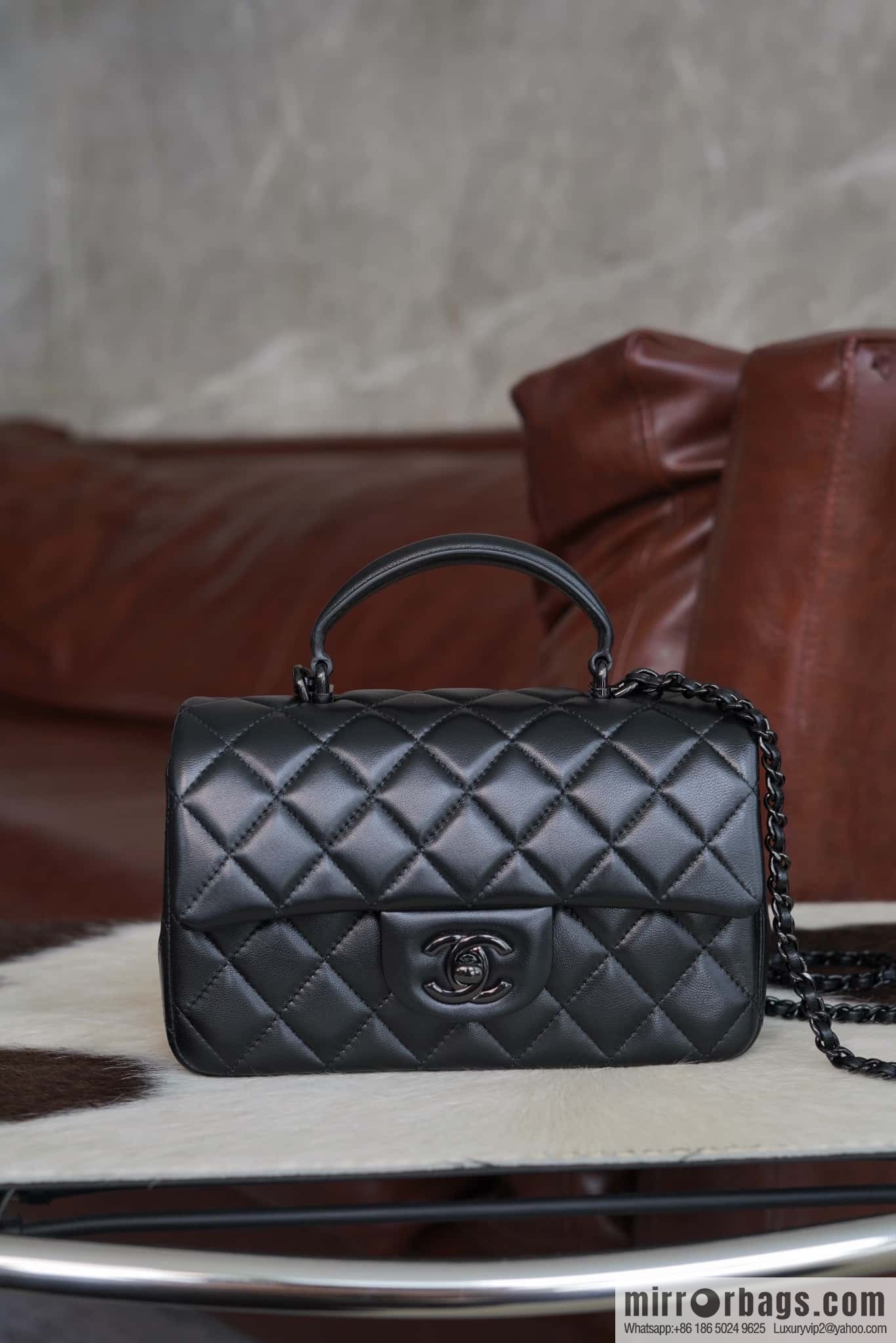 CHANEL CF Mini So Black AS2431