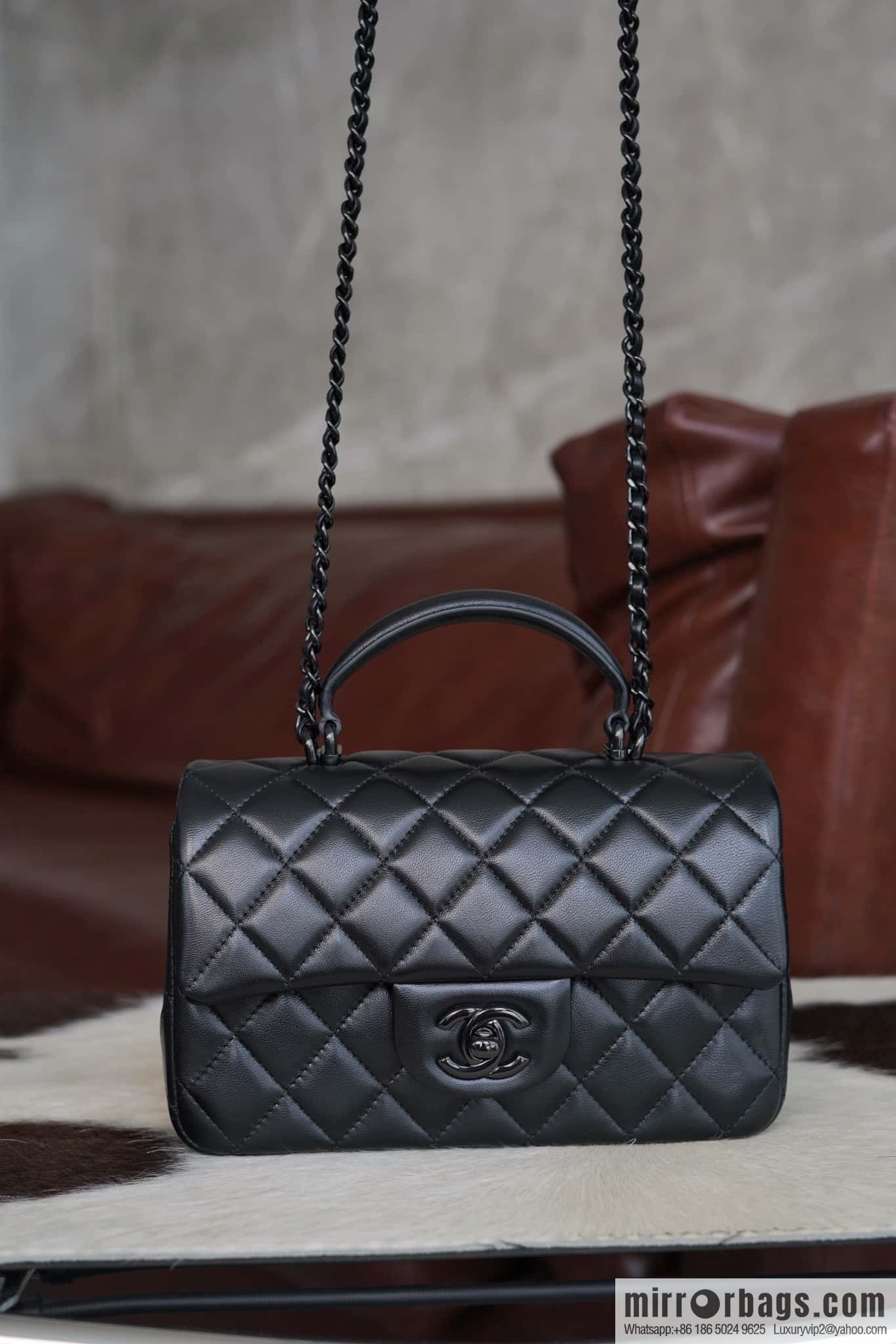 CHANEL CF Mini So Black AS2431