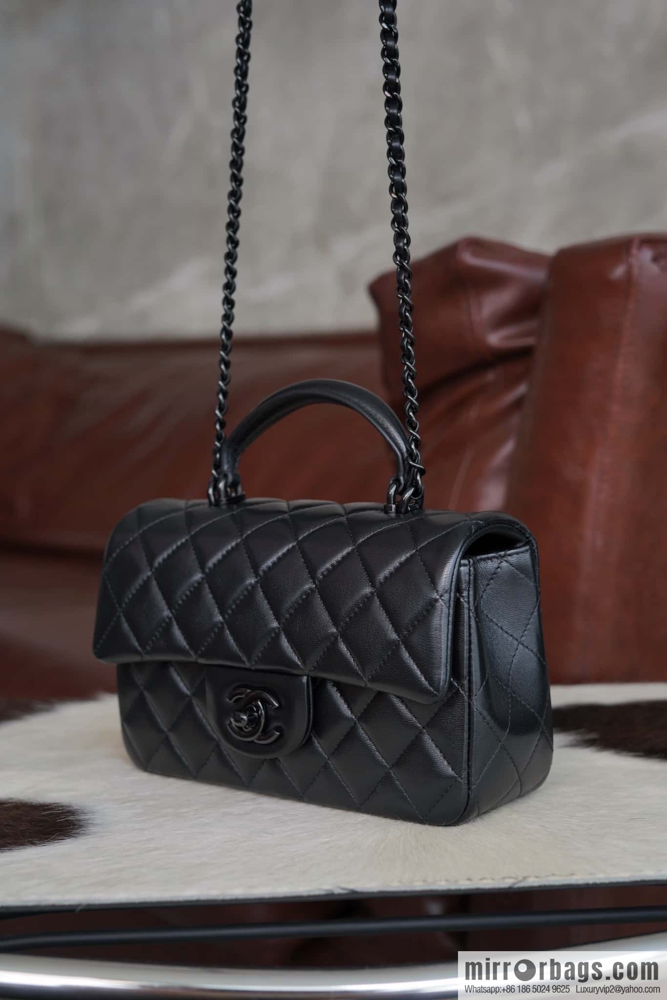 CHANEL CF Mini So Black AS2431