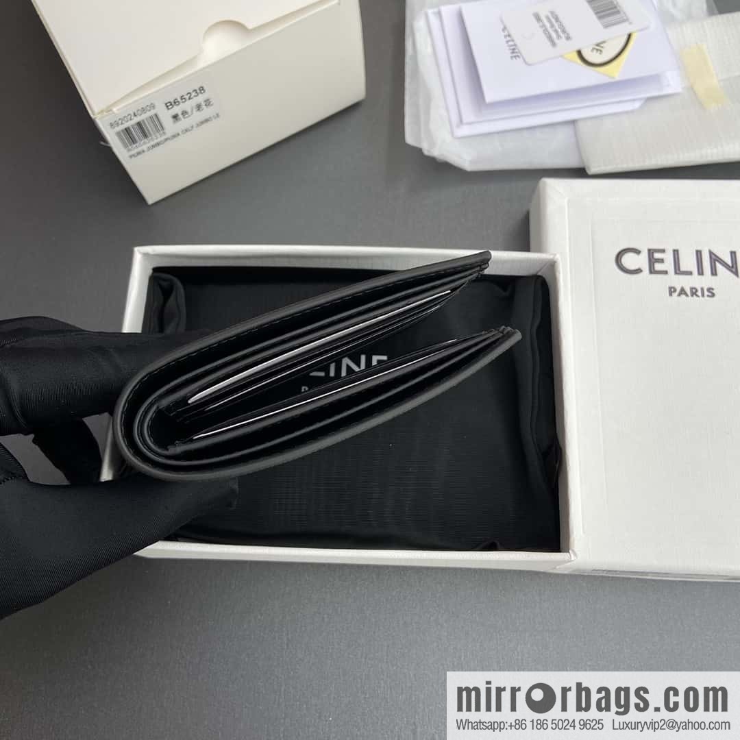 CELINE TRIOMPHE logo printing folding package 10B652BQB.38NO