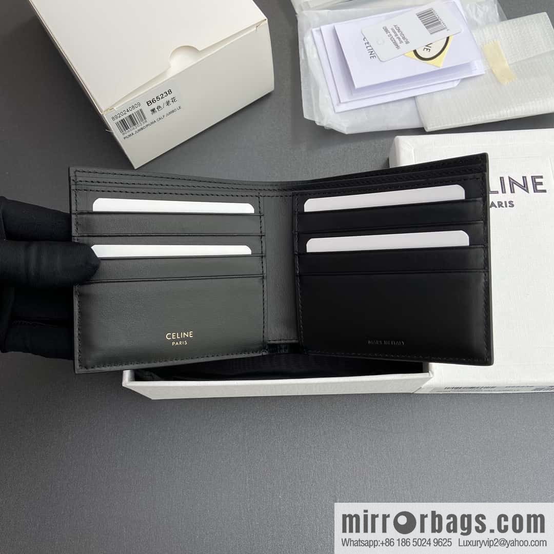 CELINE TRIOMPHE logo printing folding package 10B652BQB.38NO