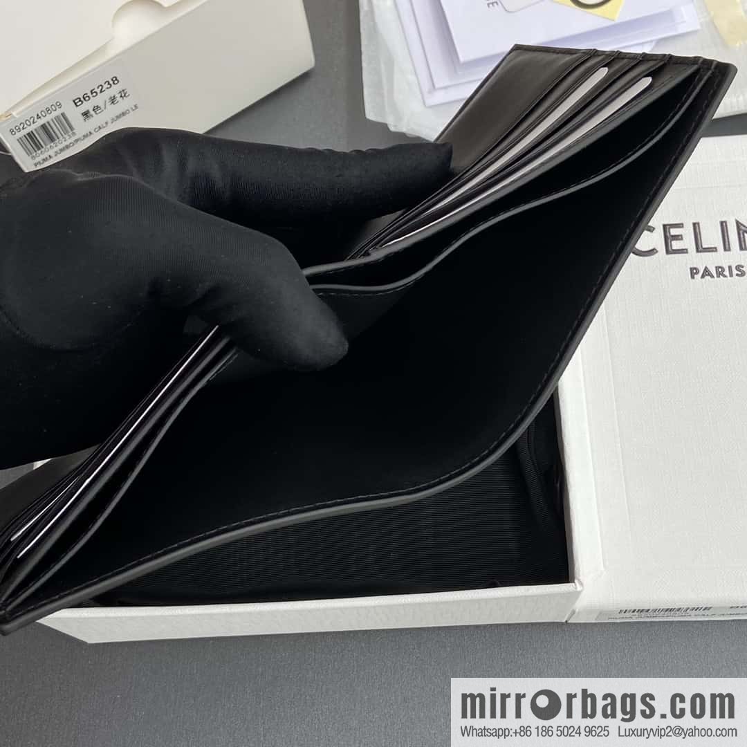 CELINE TRIOMPHE logo printing folding package 10B652BQB.38NO