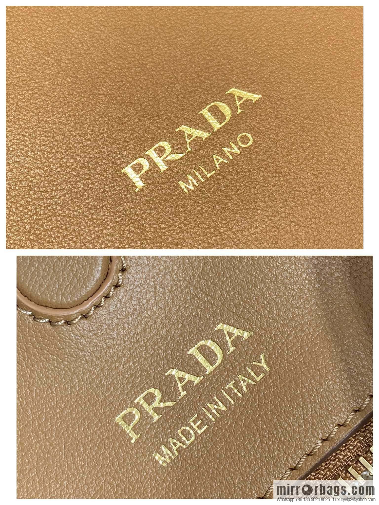 PRADA 🎉 new tote bag 🎉 1BC219 brown