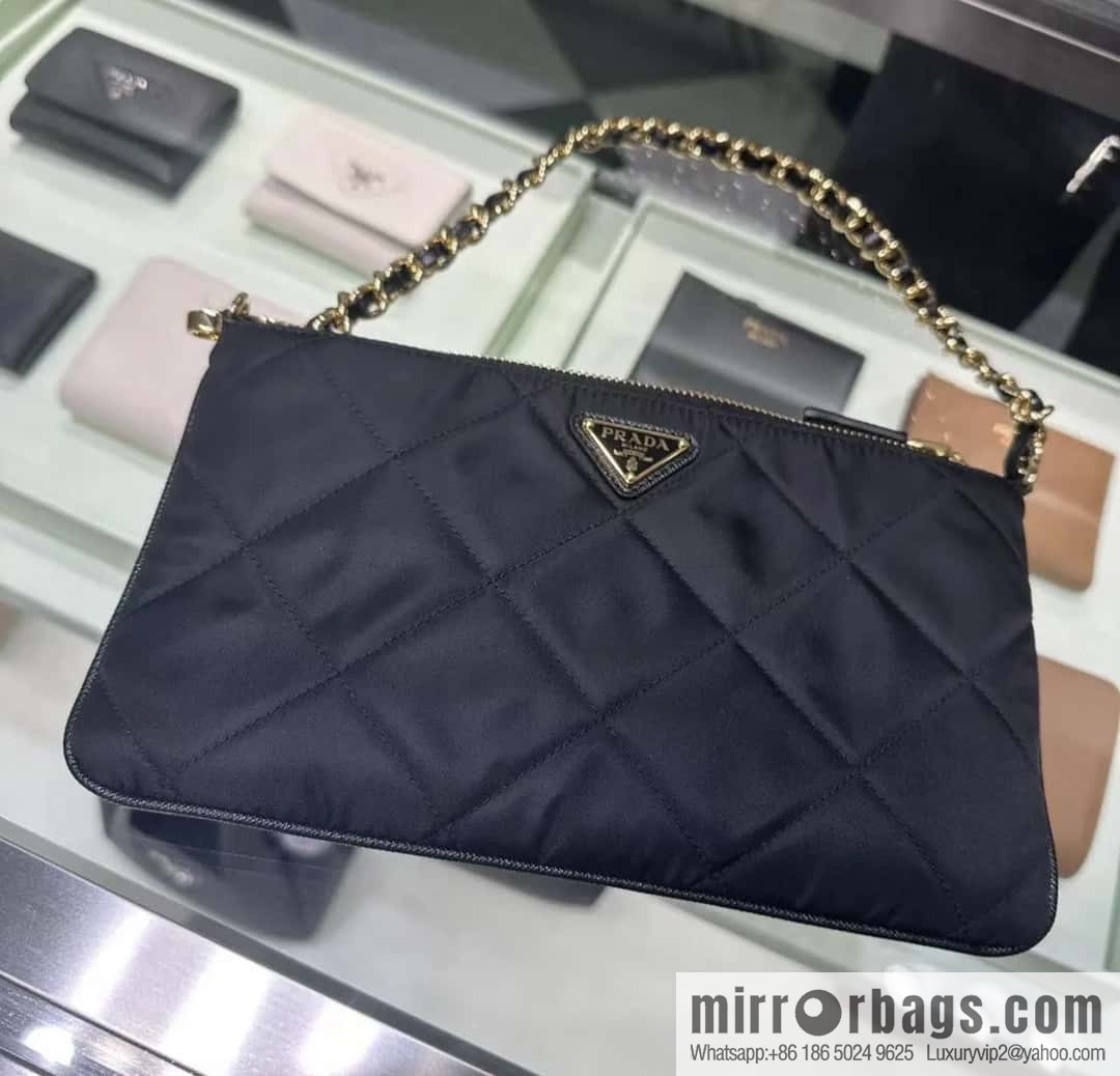 PRADA 🎉 Embroidered Hobo 🎉 1 Nl 054 Underarm Bag