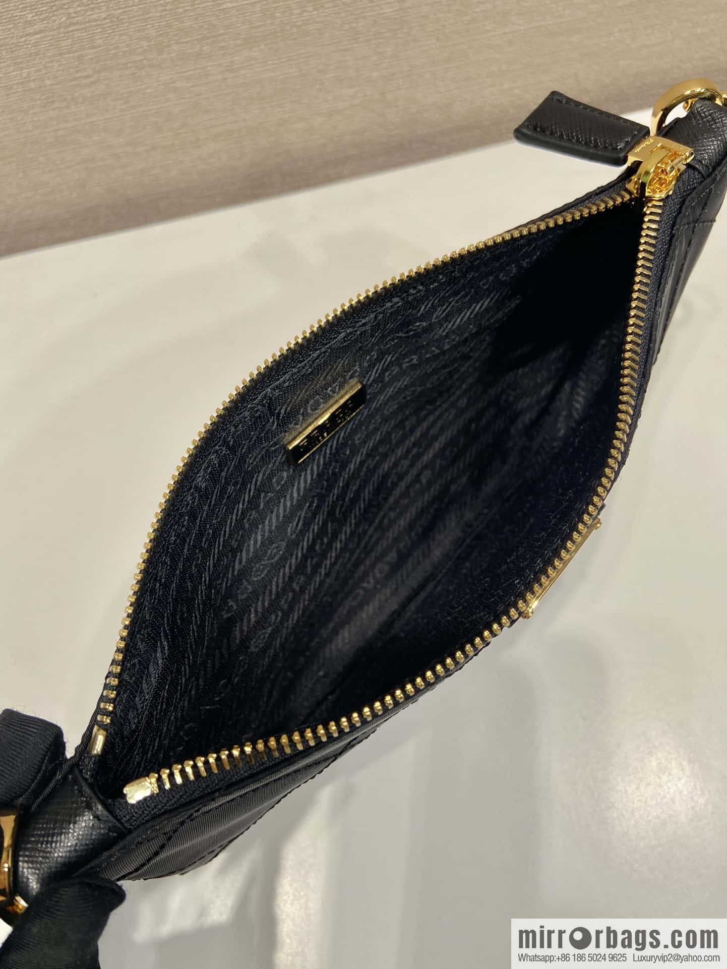PRADA 🎉 Embroidered Hobo 🎉 1 Nl 054 Underarm Bag