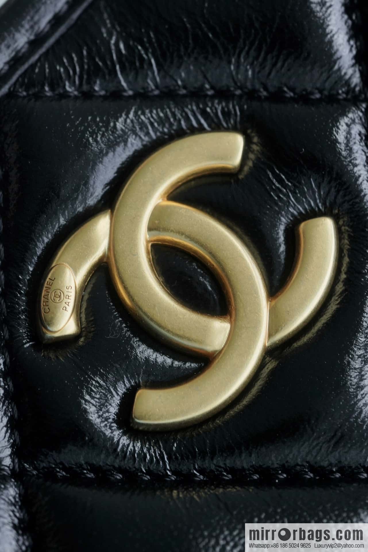 CHANEL Premium Handicraft Workshop Hobo Black, Small, Genuine Leather AS4922