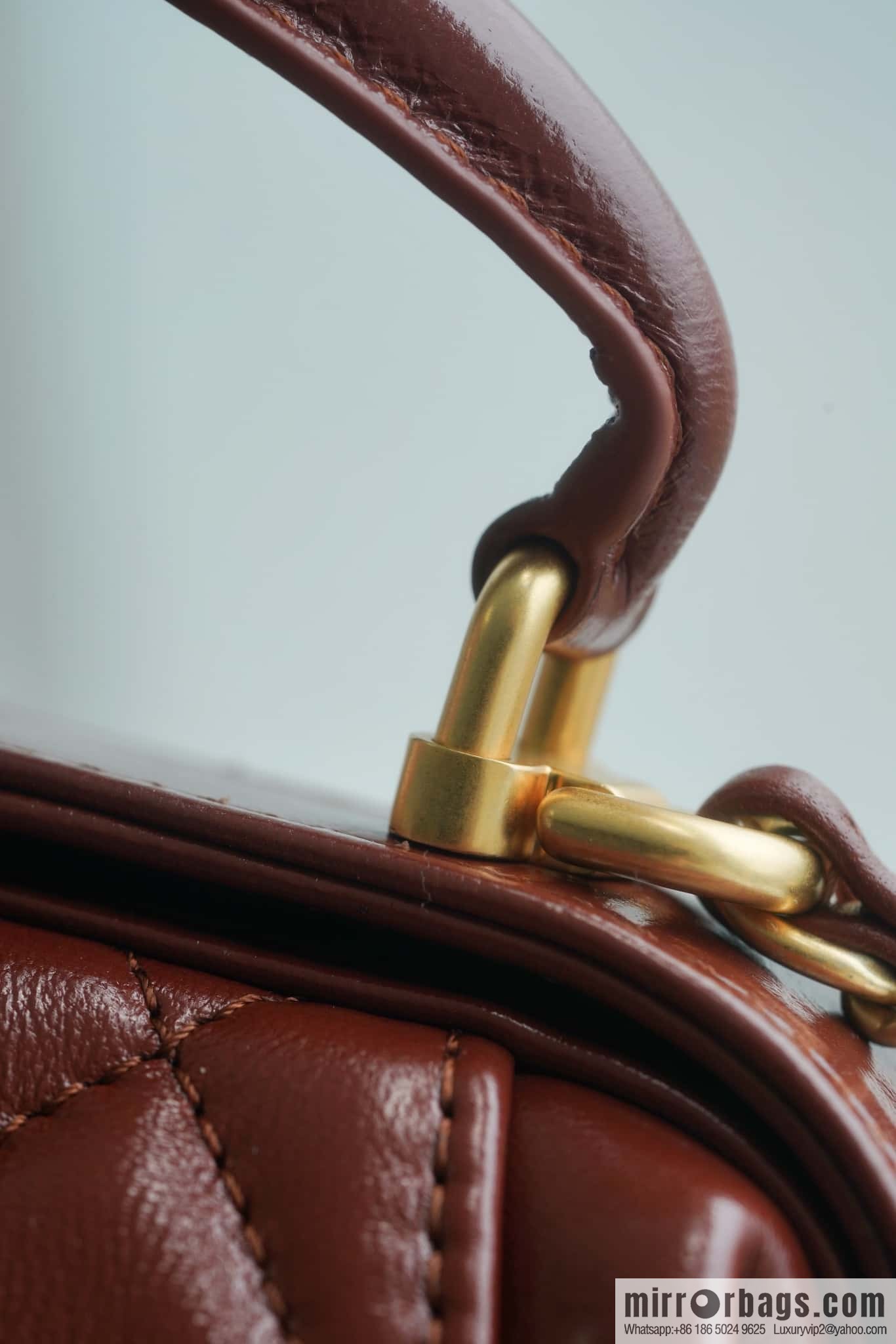 CHANEL 24A Superior Handicraft Doctor Doctor Bag, Small, Caramel AS4958