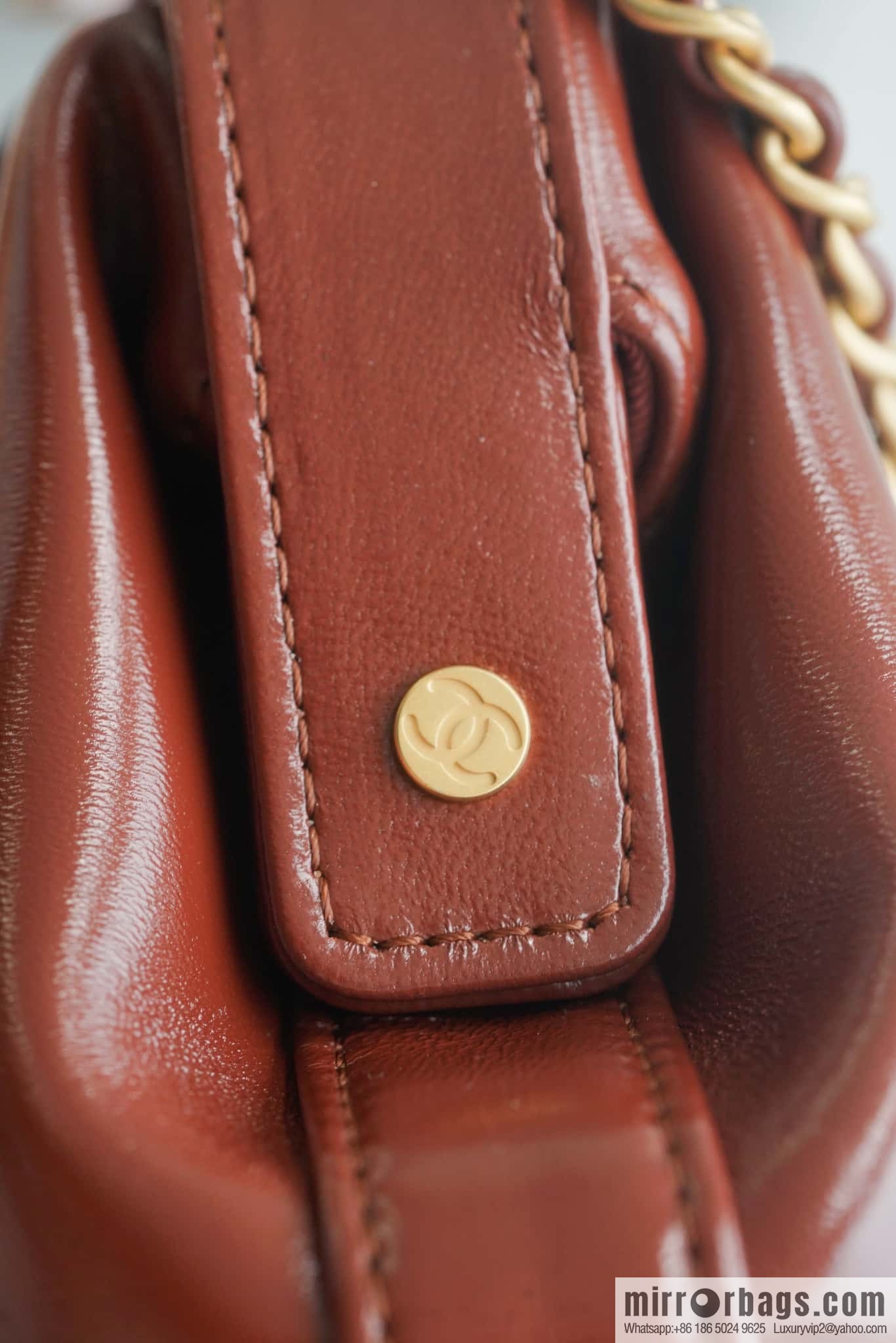 CHANEL 24A Superior Handicraft Doctor Doctor Bag, Small, Caramel AS4958