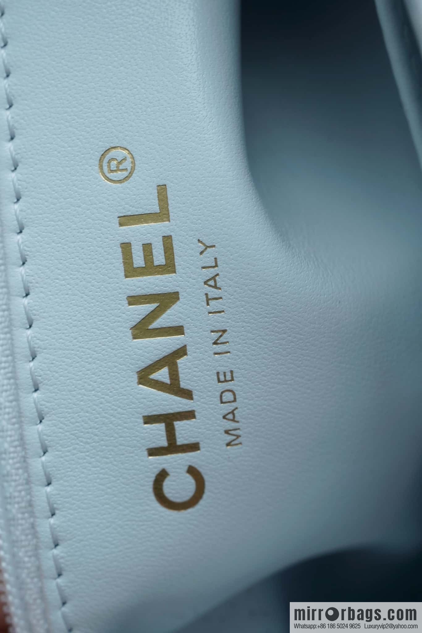 CHANEL 24S New Color Kelly Handle Bag, Large, Glacier Blue AS4416