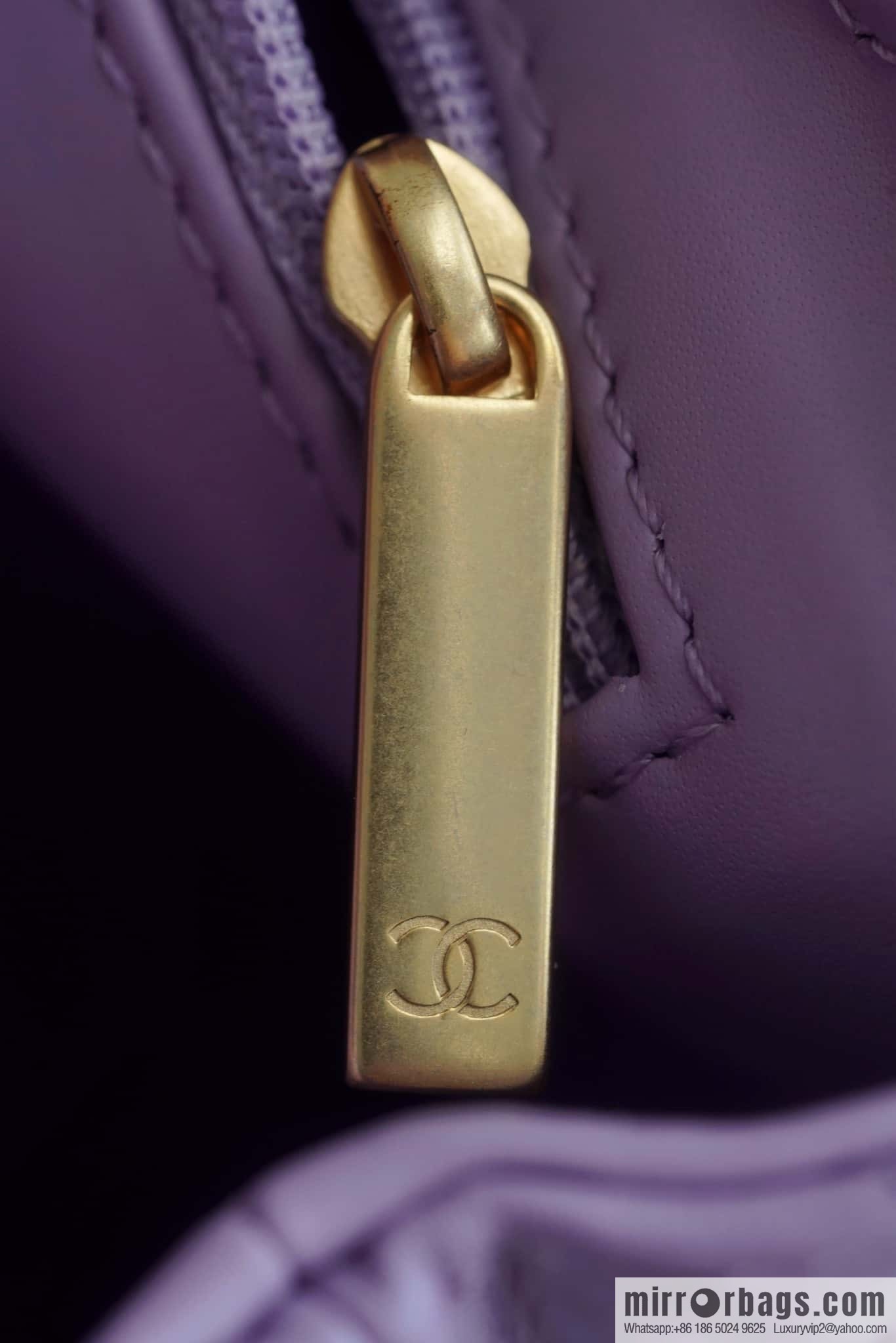 CHANEL 24S New Color Kelly Handle Bag, Large, Taro Purple AS4416